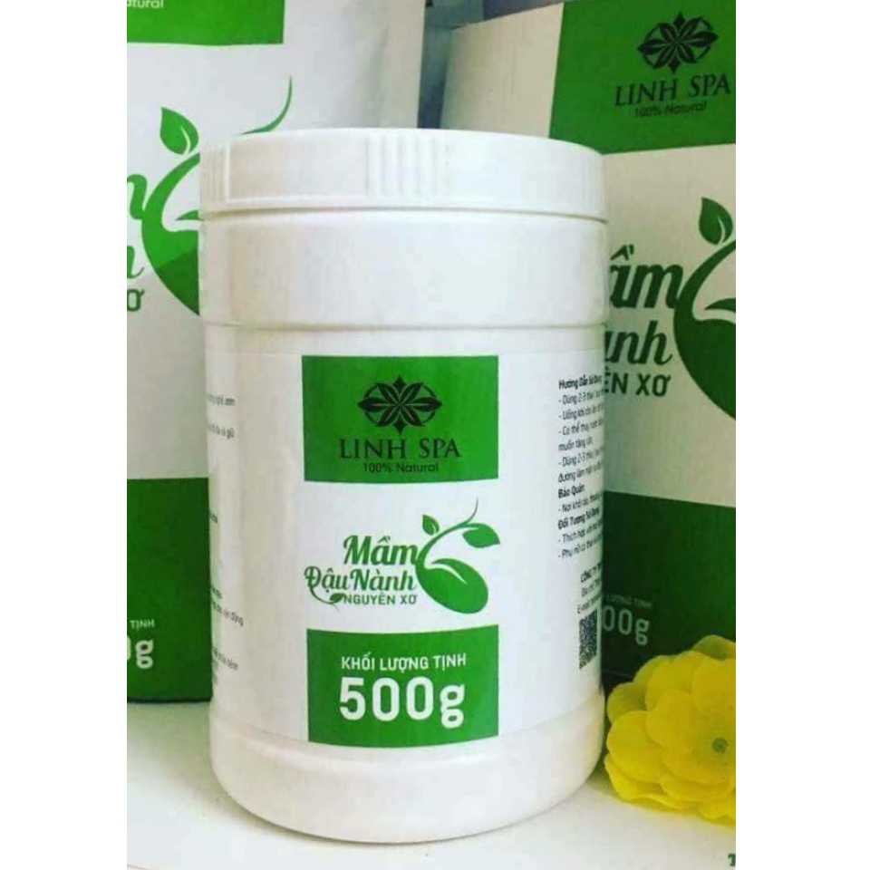 Mầm đậu nành nguyên xơ